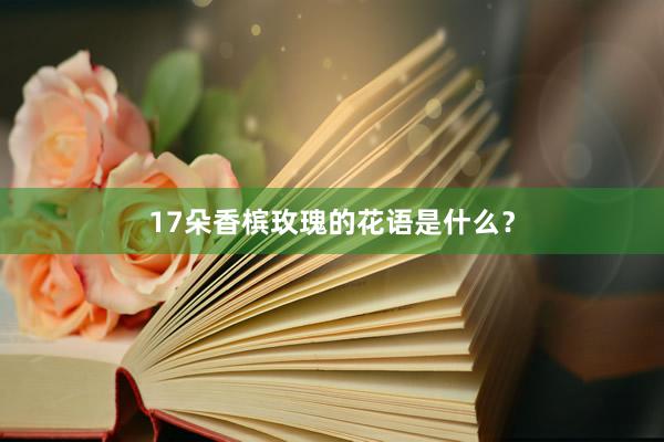 17朵香槟玫瑰的花语是什么？